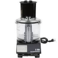 WAR-WFP11S FOOD PROCESSOR W/BOWL, LID & S BLADE AND DISC ATTACHMENTS (3)