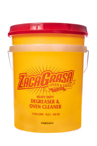 ZACAOVEN5P ZACAGRASA OVEN & GRILL CLEANER AND DEGREASER  5GAL/PAIL