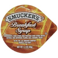 SMUCKERS PANCAKE SYRUP, CUPS(100/1.4OZ)(610332)